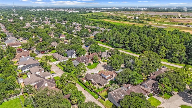 8411 Lylewood Ct, Houston, TX 77040 - aerial overview of property's location featuring nearby suburban area