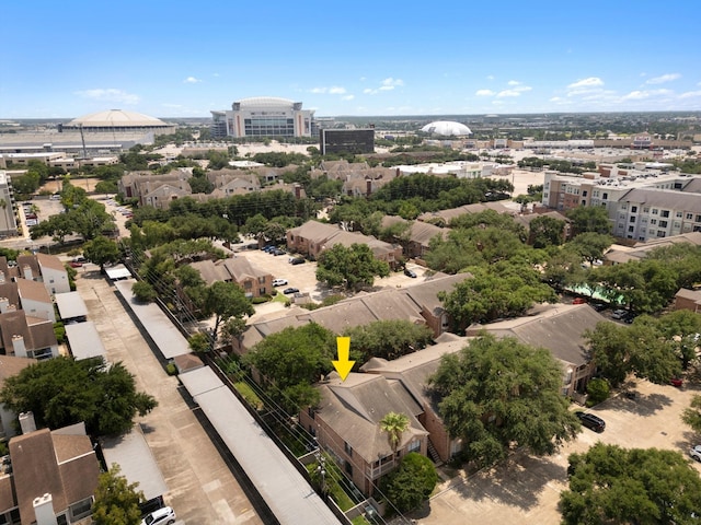 2255 Braeswood Park Dr Unit 184, Houston, TX 77030 - aerial view