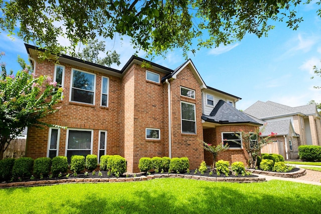 10603 Wagon Trail Rd, Houston, TX 77064 - view of front of house with brick siding