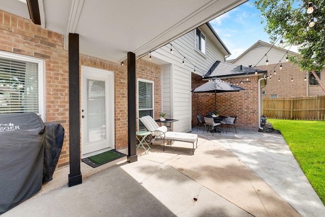 10603 Wagon Trail Rd, Houston, TX 77064 - view of patio featuring outdoor dining area