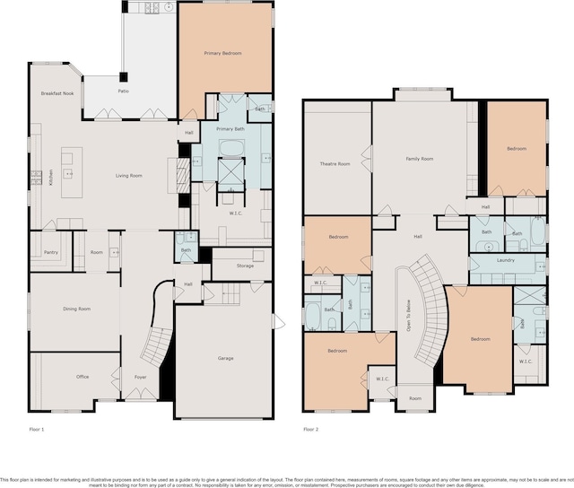 3835 Merrick St, Houston, TX 77025 - view of floor plan / room layout