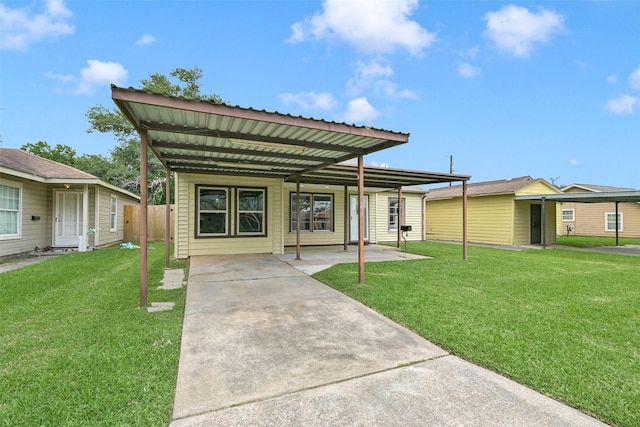 1705 13th St, Galena Park, TX 77547 - view of front of house with driveway