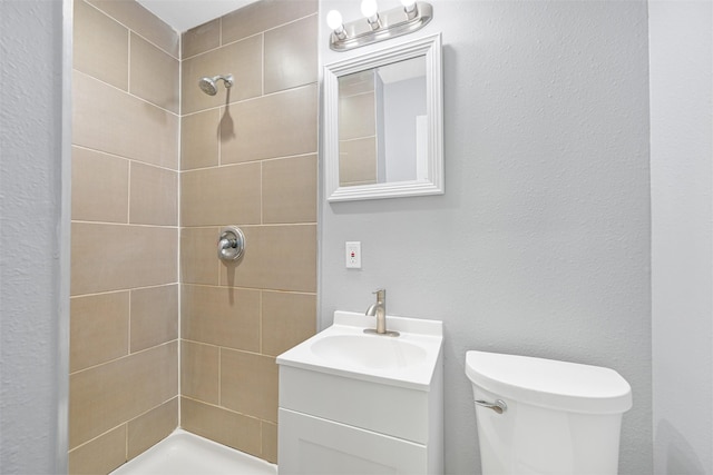 1705 13th St, Galena Park, TX 77547 - full bath featuring a tile shower and vanity