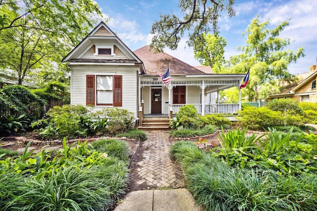519 Bayland Ave, Houston, TX 77009 - victorian-style house with covered porch