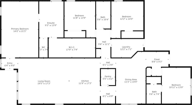 18015 Van Berkel Ln, Houston, TX 77044 - view of room layout