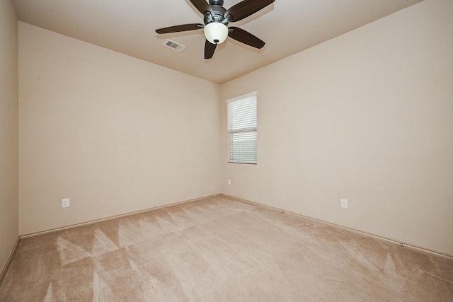 20603 Flintoff Ln, Katy, TX 77449 - empty room with carpet floors and a ceiling fan
