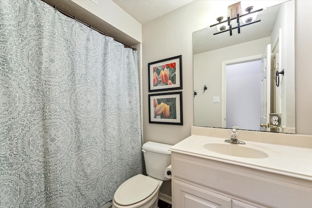 7938 S Wellington Ct, Houston, TX 77055 - bathroom with toilet and vanity