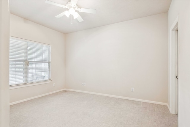 3418 Nottingham Ln, Montgomery, TX 77356 - empty room featuring light carpet and a ceiling fan