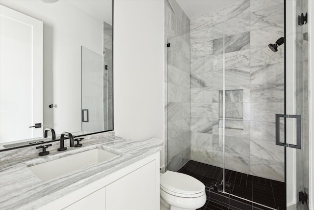 1220 Bomar St, Houston, TX 77006 - full bath with vanity and a shower stall