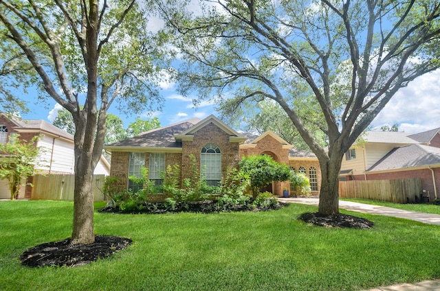 4415 Crimson Ct, Sugar Land, TX 77479 - view of front of property with brick siding