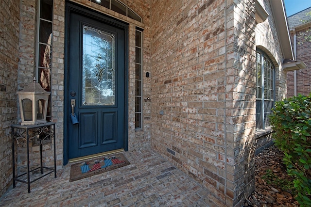 3318 Misty Alcove Ct, Kingwood, TX 77345 - property entrance featuring brick siding