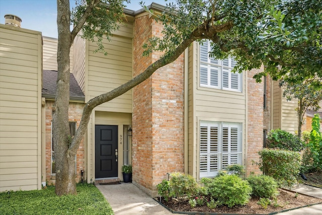 974 Memorial Village Dr Unit 53, Houston, TX 77024 - view of front of property with brick siding