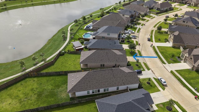 19838 Blue Roan Dr, Tomball, TX 77377 - aerial view of residential area with a nearby body of water