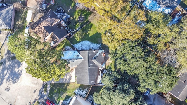 16002 Maple Acres Ct, Houston, TX 77095 - aerial view of property and surrounding area