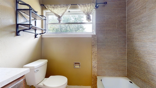 907 Axilda St, Houston, TX 77017 - bathroom with vanity and washtub / shower combination