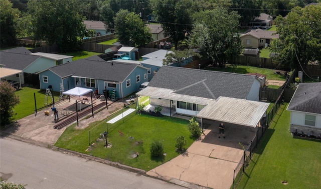 907 Axilda St, Houston, TX 77017 - aerial view of residential area