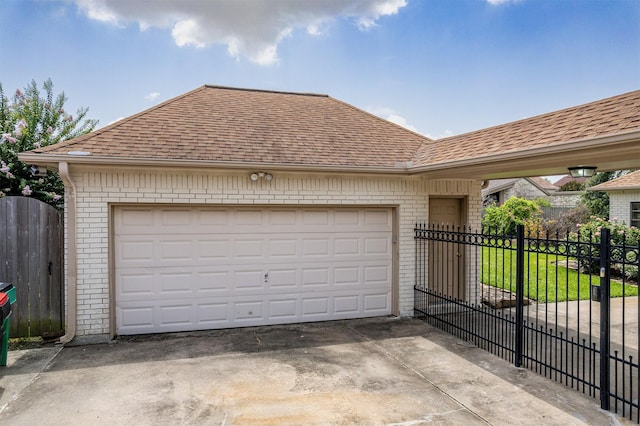 4417 Alamance St, Baytown, TX 77521 - garage featuring driveway