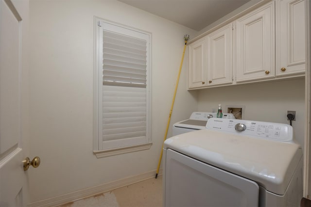 4417 Alamance St, Baytown, TX 77521 - washroom with independent washer and dryer and cabinet space