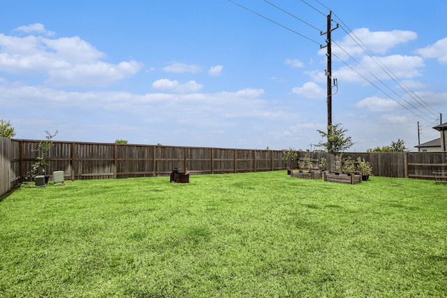 3119 Honeysuckle Way, Katy, TX 77493 - fenced backyard with a vegetable garden