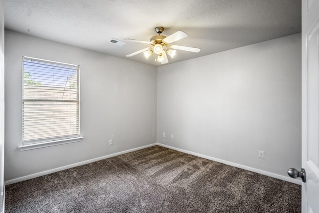 7214 Emerald Run Ln, Spring, TX 77379 - empty room featuring carpet and ceiling fan
