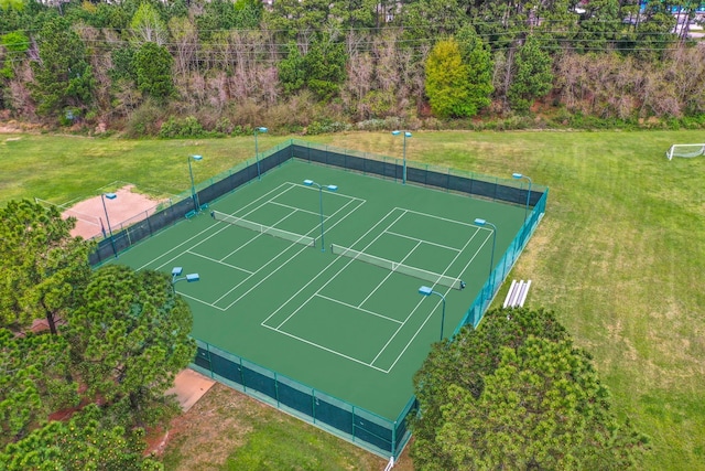 7214 Emerald Run Ln, Spring, TX 77379 - view of tennis court