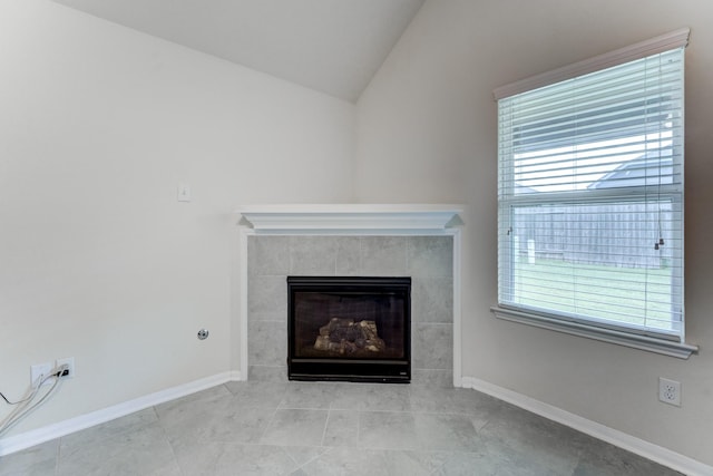 14726 Lark Sky Way, Cypress, TX 77429 - detailed view of a tiled fireplace and baseboards