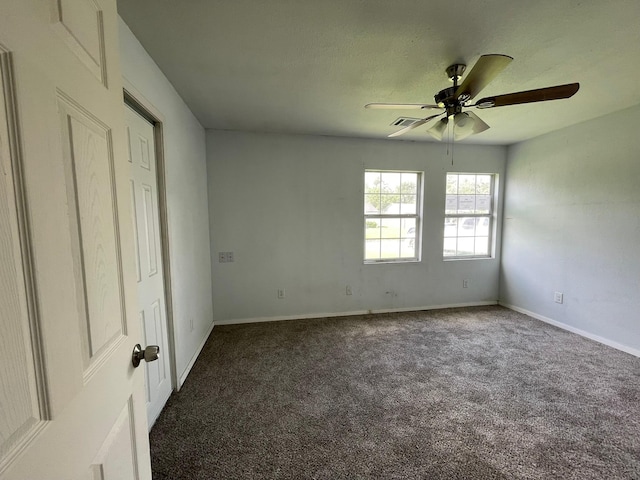 5746 Groveton St, Houston, TX 77033 - unfurnished bedroom with carpet and ceiling fan
