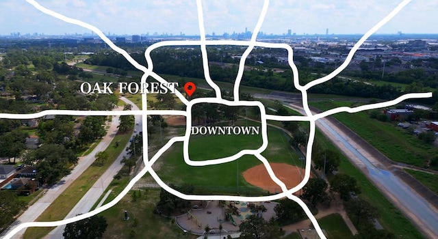 4922 Hoover St Unit A, Houston, TX 77092 - view of urban area
