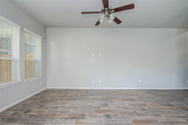 17019 Canosa Dr, Cypress, TX 77433 - unfurnished room featuring wood finished floors and a ceiling fan
