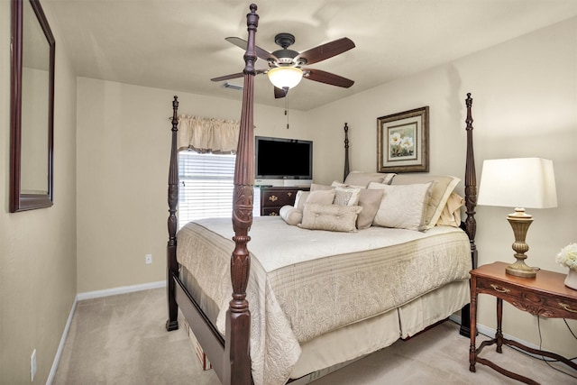 21006 Indigo Field Ln, Richmond, TX 77407 - bedroom featuring carpet and a ceiling fan