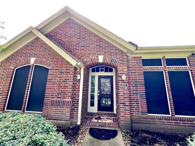 807 Epperson Way Ct, Sugar Land, TX 77479 - property entrance with brick siding