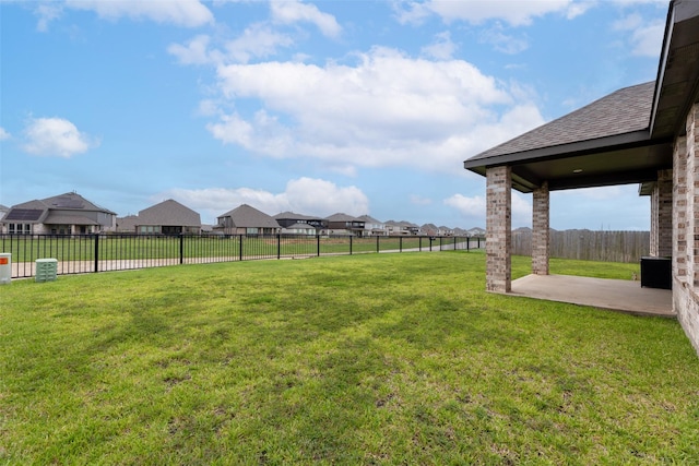 6322 Cambrai Wood Ln, Katy, TX 77493 - view of yard featuring a patio area and a residential view