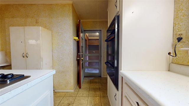 6619 Heron Dr, Houston, TX 77087 - bathroom with vanity and tile patterned floors