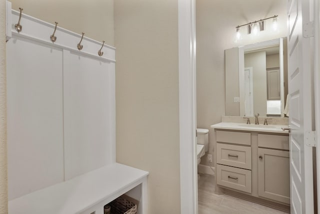 19019 Dappled Mare Cir, Tomball, TX 77377 - bathroom with toilet and vanity