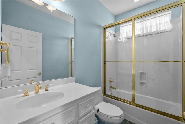 2250 Broadway St, San Leon, TX 77539 - bathroom with vanity and enclosed tub / shower combo