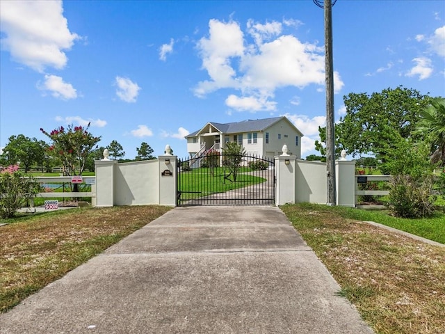 2250 Broadway St, San Leon, TX 77539 - gate with a fenced front yard