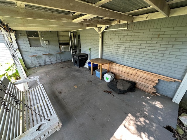 717 Circle Way, Alvin, TX 77511 - view of patio featuring cooling unit