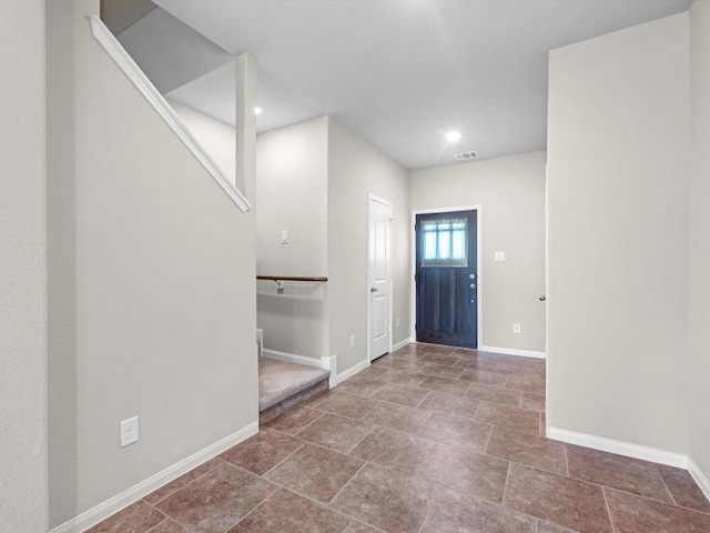 16020 Fountainview Dr Unit 21, Montgomery, TX 77356 - entryway featuring baseboards and recessed lighting