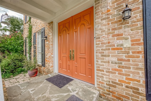 1407 Ella Cir, Houston, TX 77090 - view of exterior entry with brick siding