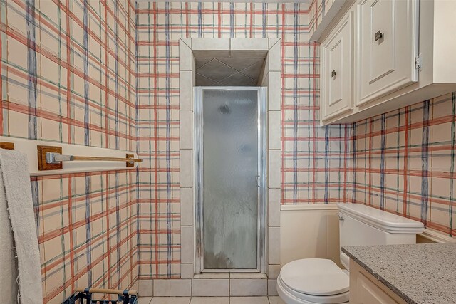 1407 Ella Cir, Houston, TX 77090 - full bath featuring a shower stall and vanity