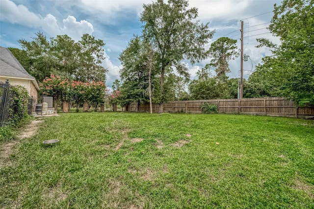 1407 Ella Cir, Houston, TX 77090 - view of fenced backyard