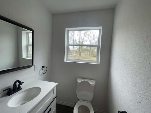 4938 Magnolia Ln, Old River Winfree, TX 77535 - half bath featuring vanity and toilet