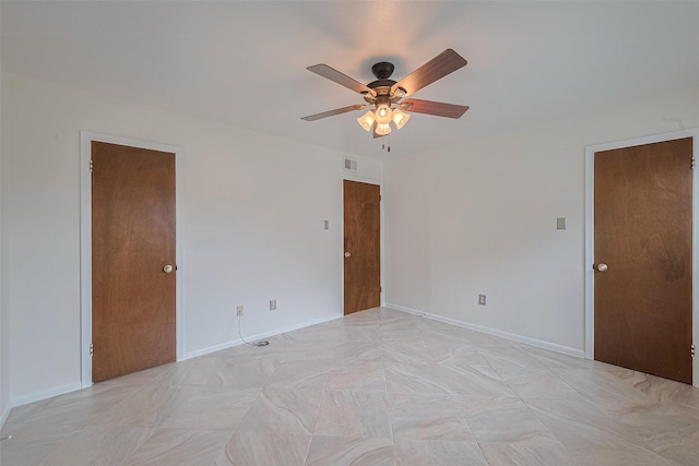 1640 Shepherd St, Hempstead, TX 77445 - unfurnished room featuring ceiling fan and baseboards