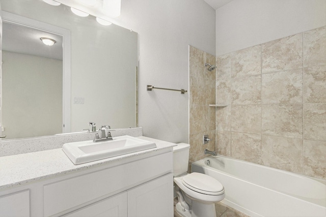 28622 Mountain Timber Ct, Fulshear, TX 77441 - bathroom featuring vanity and bathing tub / shower combination