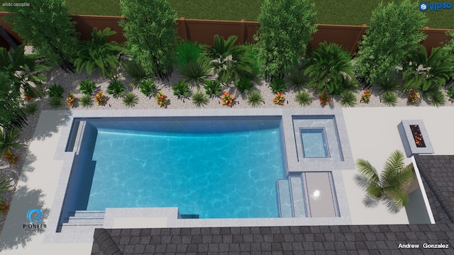 28622 Mountain Timber Ct, Fulshear, TX 77441 - view of outdoor pool