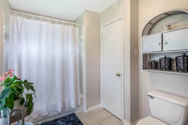 14419 Timbergreen Dr, Magnolia, TX 77355 - full bath with tile patterned floors and shower / bath combination with curtain