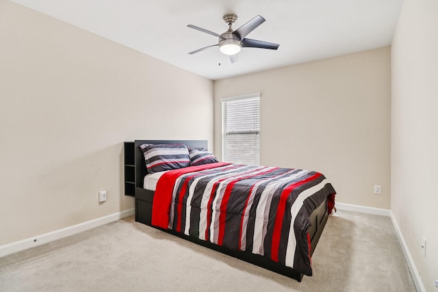 4003 Autumn Pines Trl, Houston, TX 77084 - bedroom with carpet floors and a ceiling fan