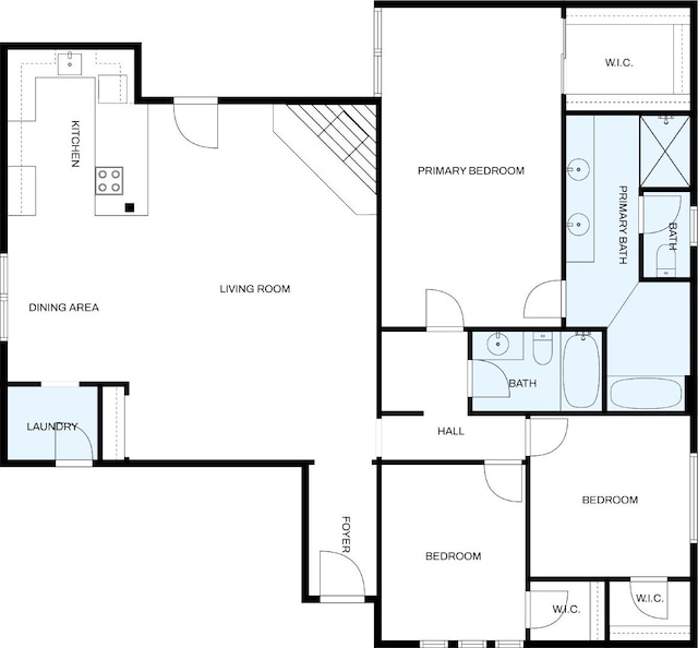10602 Tenneta Dr, Houston, TX 77099 - view of room layout