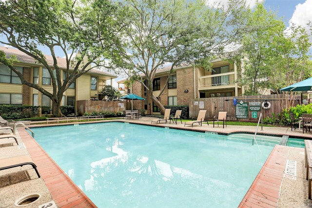 1881 Bering Dr Unit 83, Houston, TX 77057 - community pool featuring a patio