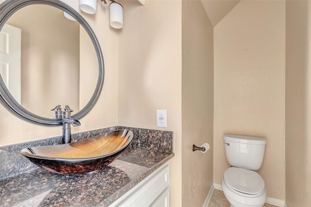 12102 Moorcreek Dr, Houston, TX 77070 - bathroom with vanity and tile patterned flooring